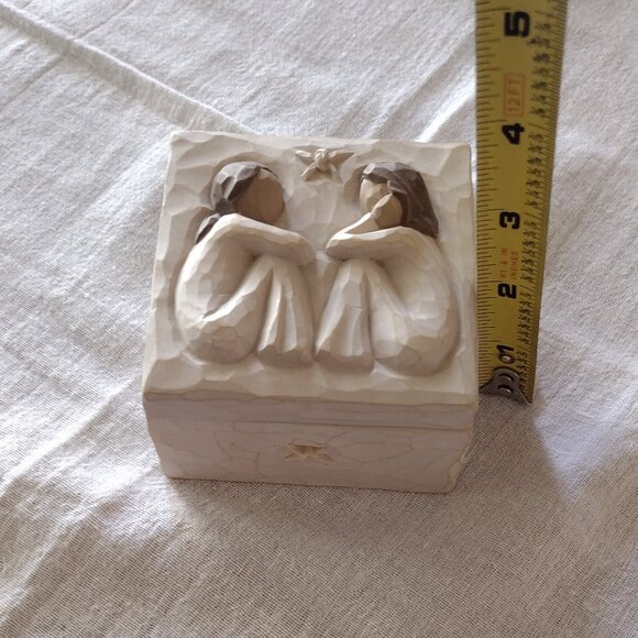 Willow Tree "Friendship" Small Trinket Box Susan Lordi 2003 - Picture 9 of 12